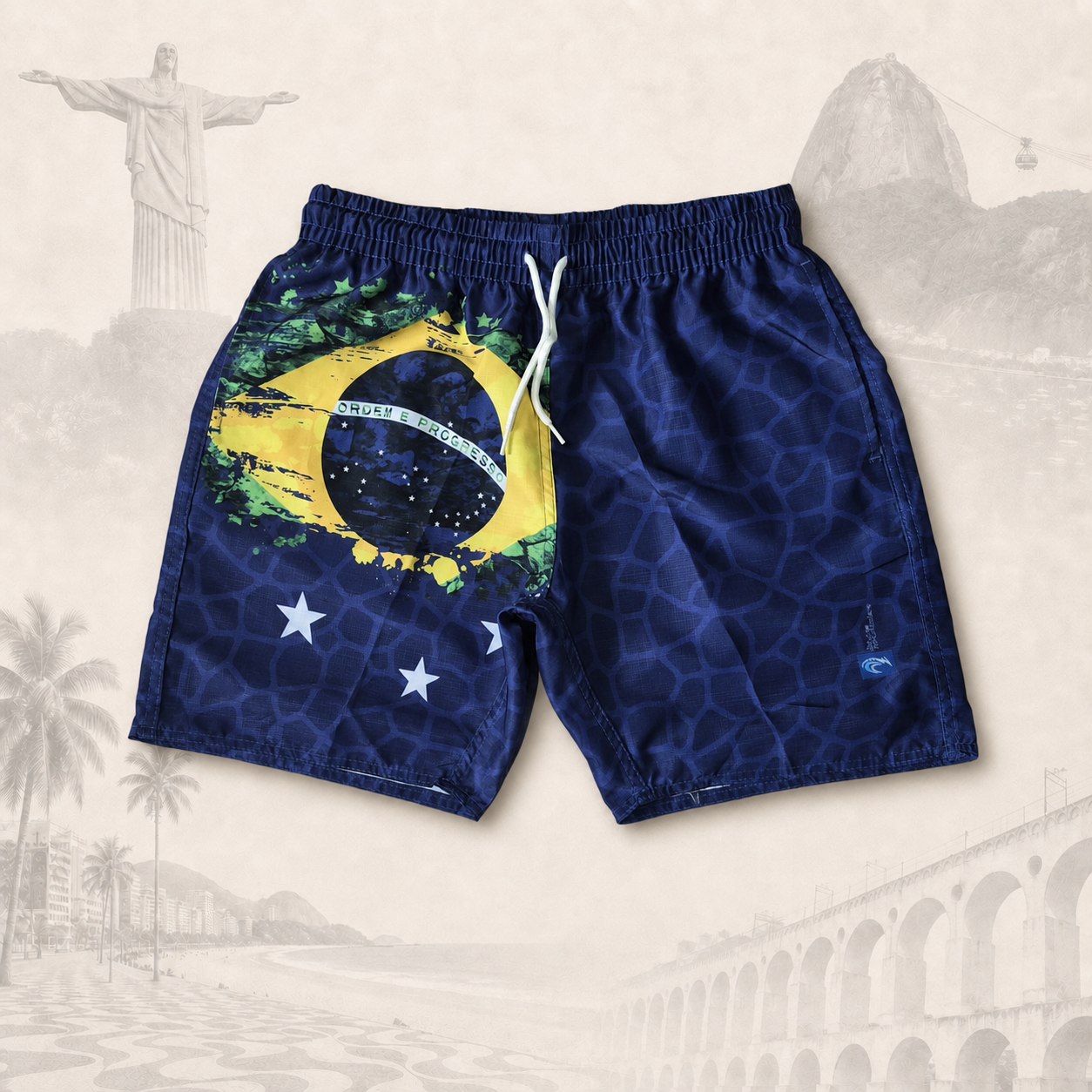 Short Brasil Navy