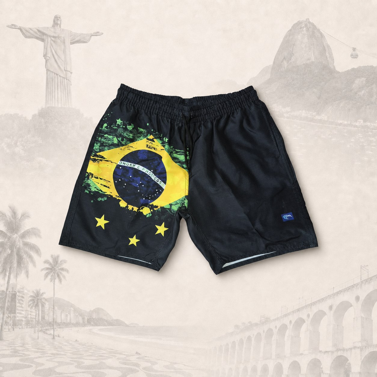 Short Brasil Black