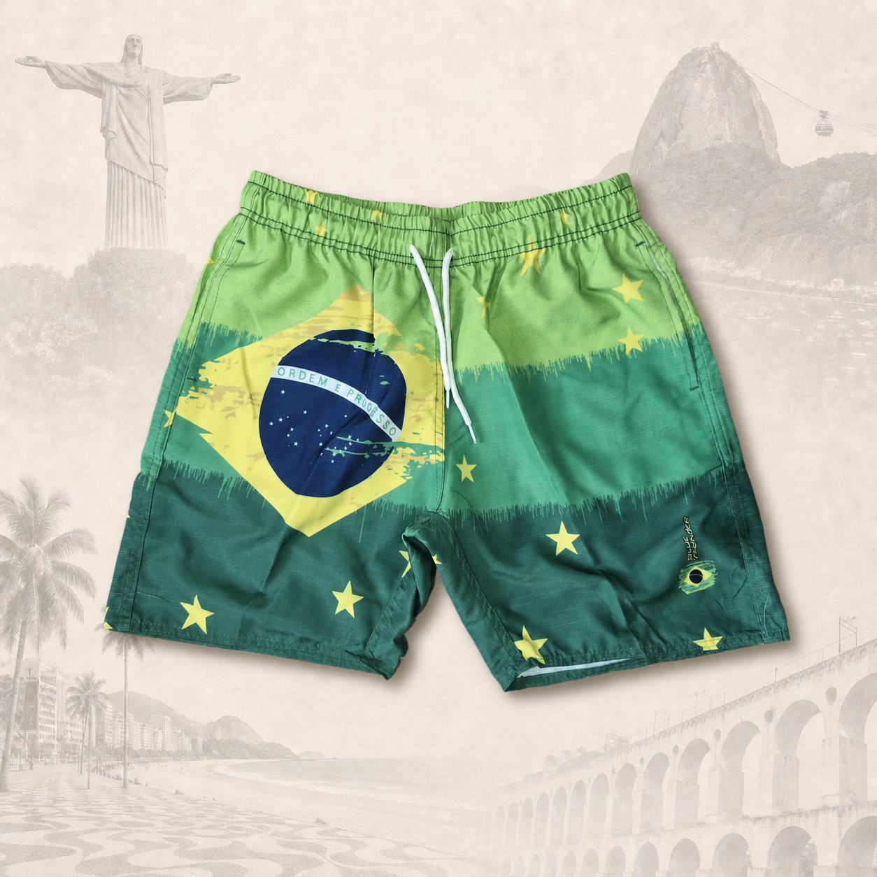 Short Brasil Brush