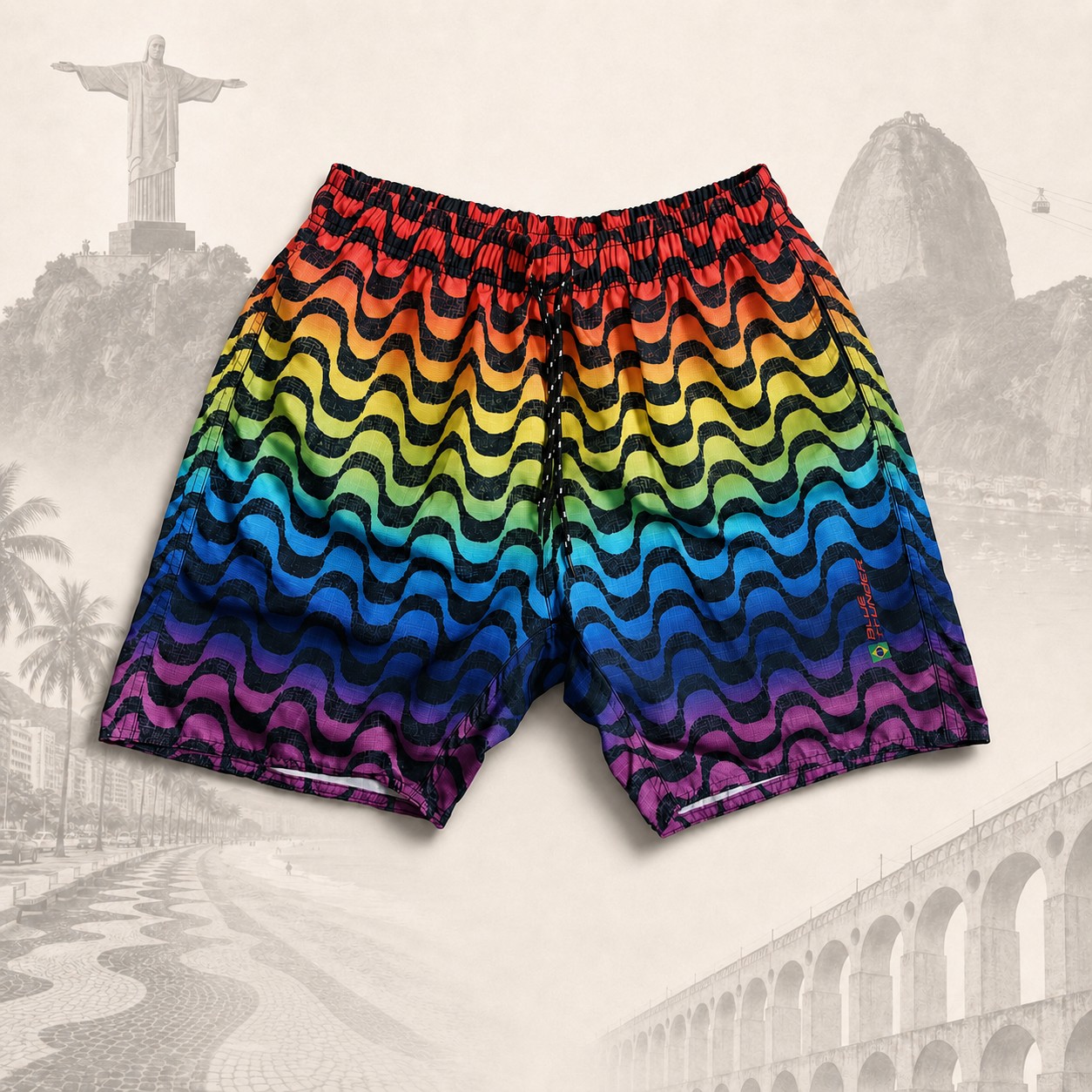 Short Calçadão Rainbow