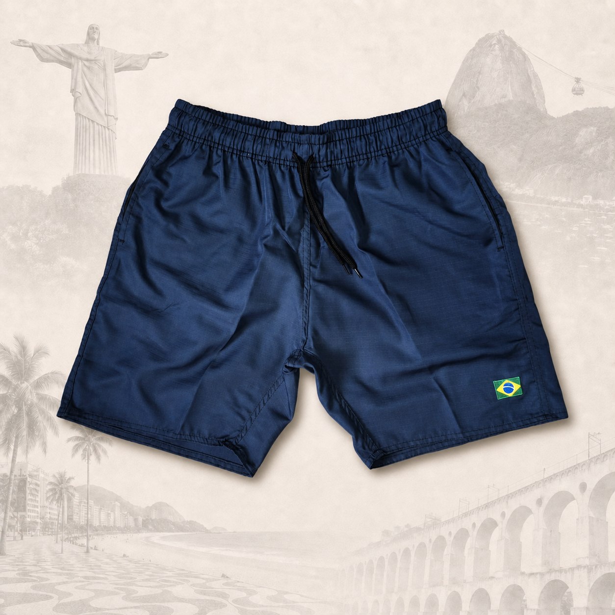 Short Essential Navy