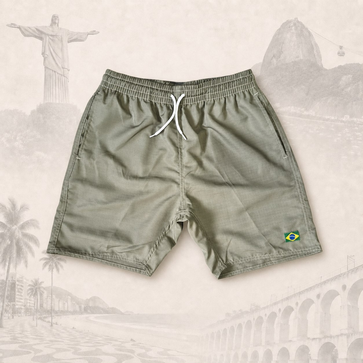 Short Essential Khaki