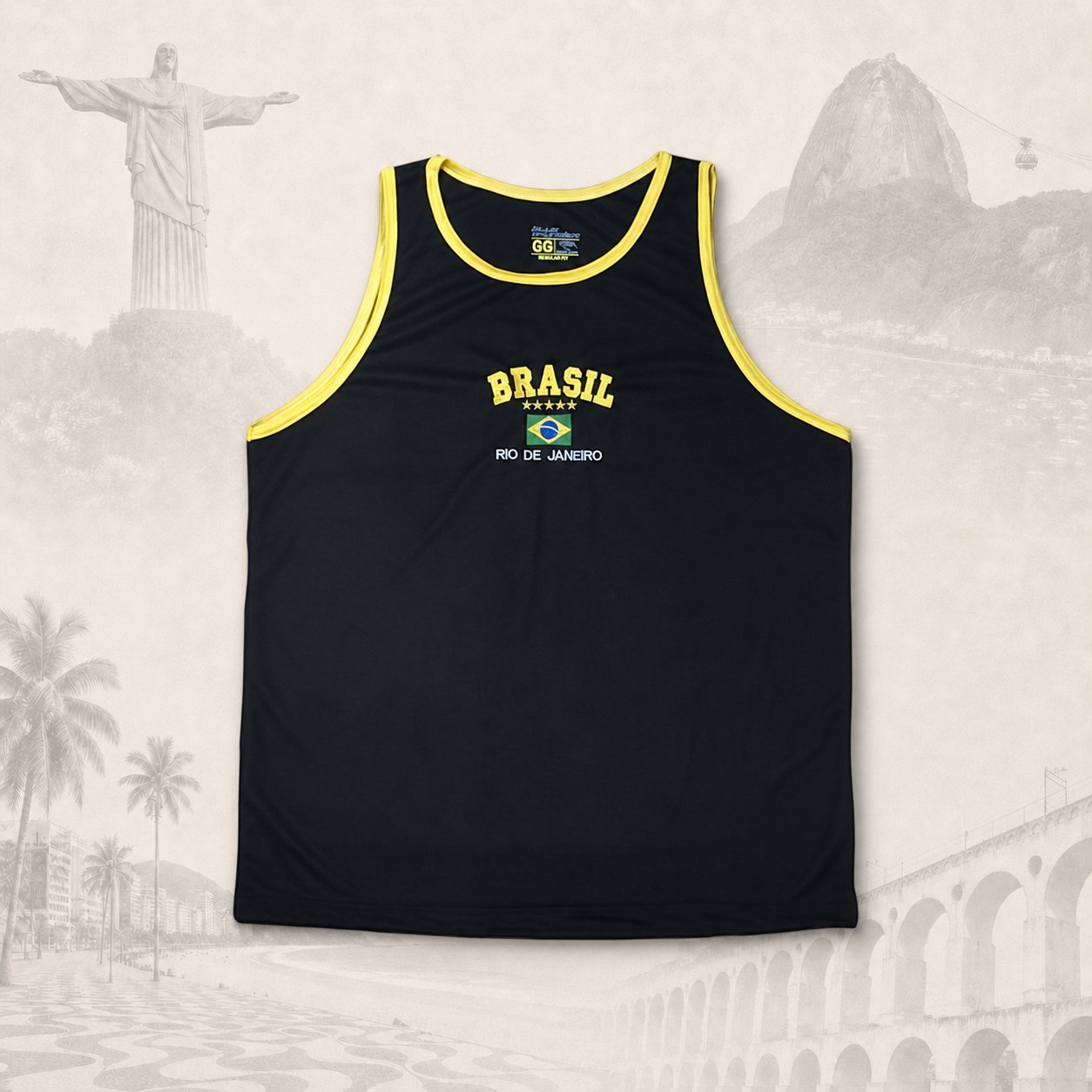 Regata Brasil Black