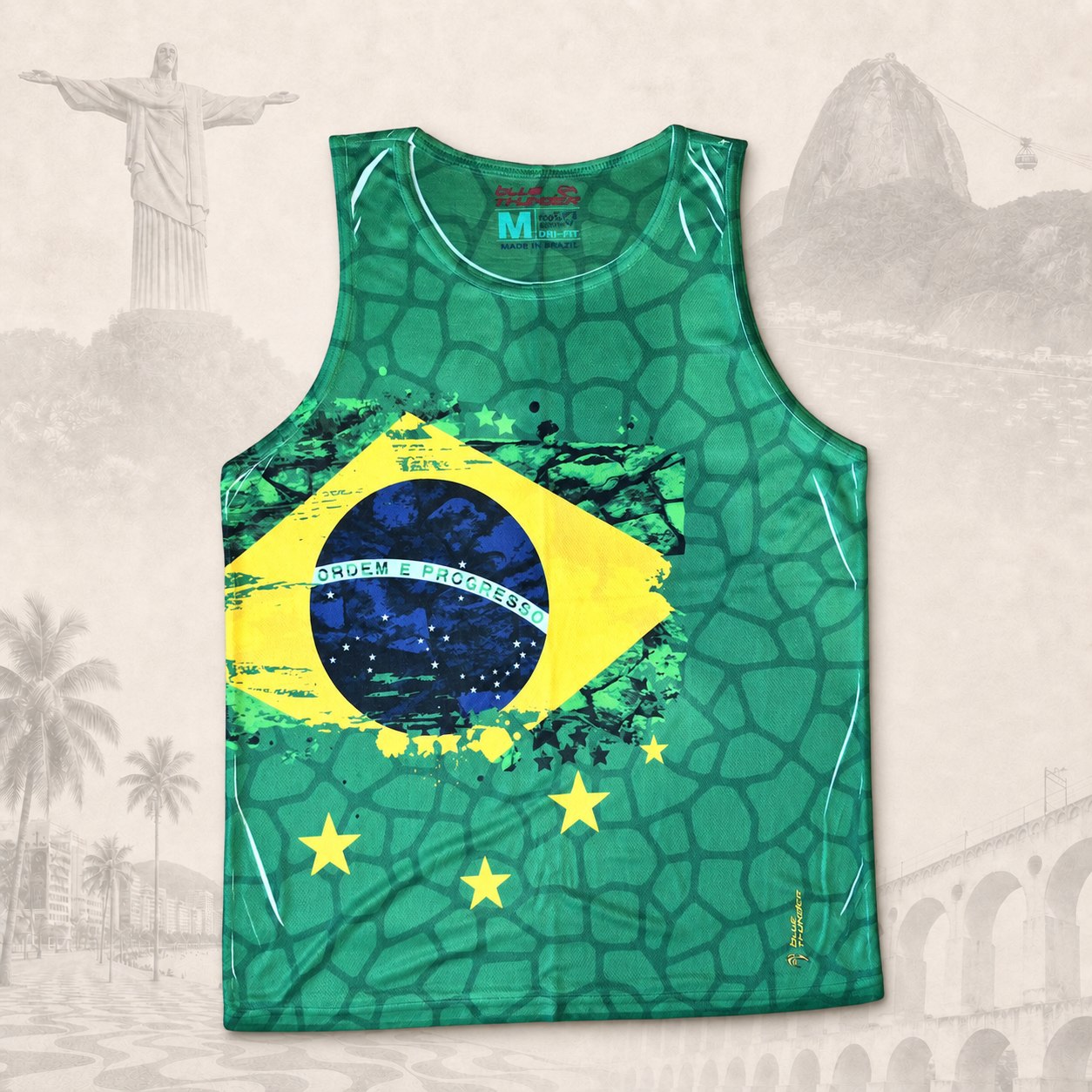 Regata Brasil Forest Texture